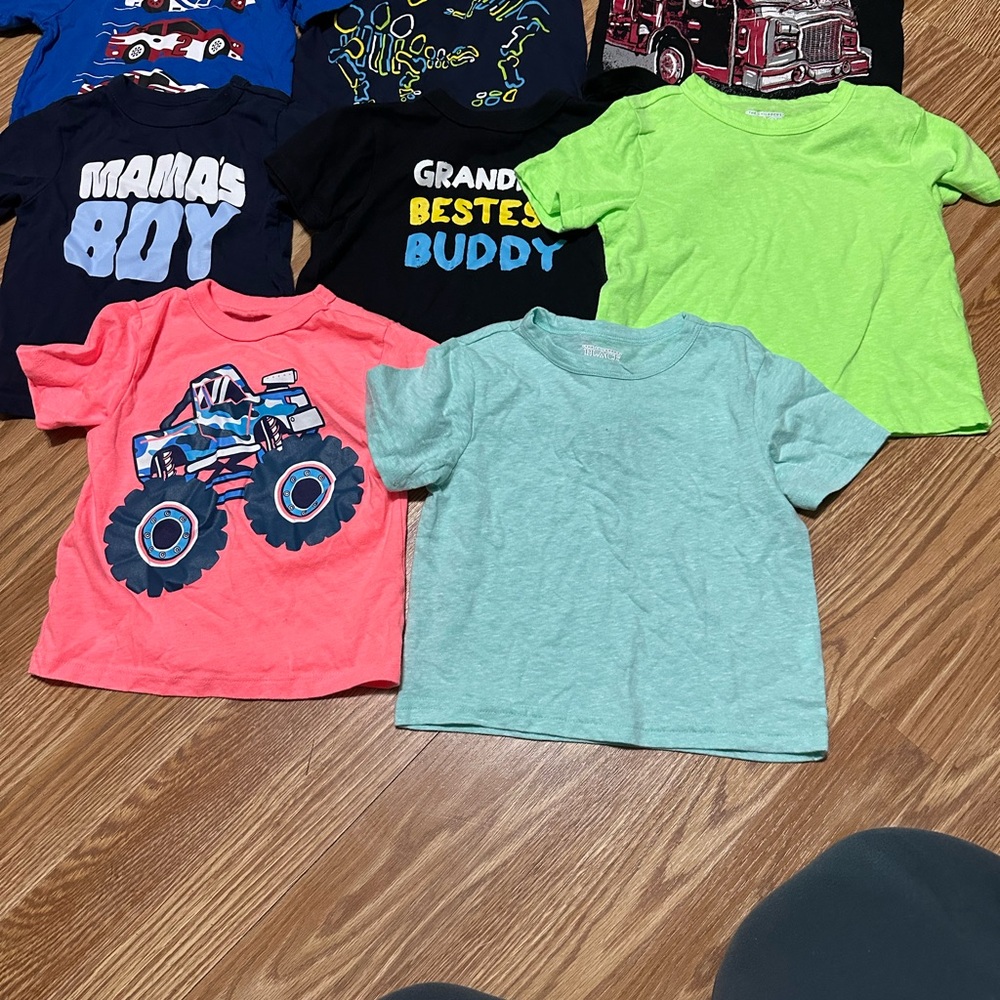 Colorful Kids T-Shirts Set